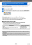 Page 95Application (Record)
Taking pictures according to the scene   
[Scene Mode]VQT4T08
- 95 -
Using [Scene Mode] enables you to take pictures with optimum settings (exposure, 
coloring, etc.) for given scenes. 
Set mode dial to 
Use cursor button to select the scene and press [MENU/SET]
 ■Changing the selected scene mode ([Scene Mode] menu)
 Press [MENU/SET]  Use cursor button to select [Scene Mode] menu and press [MENU/SET] Use cursor button to select the scene and press [MENU/SET]
 ■Recording motion...