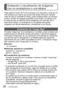 Page 2626   VQT4S89 (SPA)
Grabación o visualización de imágenes 
con un smartphone o una tableta
Puede utilizar la función Wi-Fi para conectarse a otro dispositivo a través de una 
LAN inalámbrica (un sistema que permite intercambiar información mediante 
ondas de radio sin necesidad de cables), grabar imágenes desde una ubicación 
remota y transferir las imágenes guardadas en esta unidad a un televisor o PC.
En esta sección se describe cómo establecer una conexión Wi-Fi 
entre esta unidad y un smartphone o una...