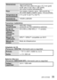 Page 35 (SPA) VQT4S89   35
DimensionesAproximadamente 
108,3
  mm   (an)   x   58,9   mm   (al)   x   27,7   mm   (prof)
[4,26″ (an) x 2,32″ (al) x 1,09″ (prof)]
(sin incluir la parte sobresaliente)
Peso Con tarjeta y batería: aprox. 198 
 (0,437 lb)Sin incluir tarjeta y batería: aprox. 172  (0,379 lb)
Temperatura de 
funcionamiento0
  °C   a   40   °C (32 °F a 104 °F)
Humedad de 
funcionamiento 10%RH a 80%RH
Transmisor inalámbrico
Norma de 
cumplimiento IEEE 802.11b/g/n 
(protocolo de LAN inalámbrica...