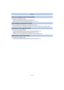 Page 177- 177 -
Others
•Is the size of the image too large?
>Divide the motion picture using [Video Divide] (P115) .
> Reduce the size of the still picture, then transmit  (P142, 150) .
•Execute the [Reset Wi-Fi Settings] in the [Setup] menu.  (P48)
> Be aware that all the information you have set in the [Wi-Fi Setup] menu will also be reset.
•Is the size of the image too large?
>Transmit after dividing the motion picture with [Video Divide]  (P115).
> Reduce the size of the still picture, then transmit  (P142,...