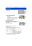 Page 37- 37 -
Basic
Playing Back
1Press [(].
∫Playing Back Motion Pictures
Press  2/1  to select a picture with a Motion Picture icon 
(such as [ ]), and then press 3 to play back.
C Motion picture icon
D Motion picture recording time
•After playback starts, the elapsed playback time is 
displayed on the screen.
For example, 8 minutes and 30 seconds is displayed as [08m30s].
•Operations during Motion Picture Playback
¢The fast forward/rewind speed increases if you press  1/2  again.
–You can adjust the volume...