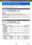 Page 152Application (Record)
Using the [Motion Picture] menu
VQT5E74- 152 -
You can select the Recording Mode and picture quality and other settings.
 • For the setting procedures of the menu. (→60)
[Rec Format]
 ■Recording mode: 
Sets the data format of the motion picture that is recorded.
 ■Settings
[AVCHD]This is a data format suitable for playback on high-definition TVs.
[MP4] This data format is suited for playing back motion pictures on a computer and other 
such devices.
 ●For details (→49)
[Rec Quality]...