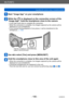 Page 195Wi-Fi/NFC
Operating the camera using a smartphone/tabletVQT5E74
- 195 -
Start “Image App” on your smartphone
While the [  ] is displayed on the connection screen of the 
“Image App”, hold the smartphone close to the camera
 • It may take some time to complete the connection. • When the connection is complete, live images captured by the camera will be 
displayed on your smartphone.
 • If you connect during playback of one picture, it will be transferred to the smartphone. (→198)
Hold the smartphone close...