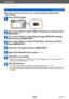 Page 228Wi-Fi/NFC
Using WEB servicesVQT5E74
- 228 -
 ■Sending a picture each time one is recorded ([Send Images While 
Recording])
Press [Wi-Fi] button
Use cursor button to select [New Connection], and then press 
[MENU/SET]
Use cursor button to select [Send Images While Recording], 
and then press [MENU/SET]
Use cursor button to select [Cloud Sync. Service], and then 
press [MENU/SET]
Check the message and press [MENU/SET]
Select [Via Network] and connect (→246)
Check the send setting
 • When the connection is...