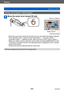 Page 54Basics
Viewing your picturesVQT5E74
- 54 -
Viewing a list of pictures “Multi Playback”
Move the zoom lever toward W side
Picture no./Total no.
Motion picturesPanorama pictures
 • Move the zoom lever toward the W side and you can switch the display methods in the following order: 1-picture screen (full-screen) → 12-picture screen → 
30-picture screen → Calendar screen. (Move the lever to the 
T side to return.)
 • When you select a picture using the cursor button and press [MENU/SET] on the 12-picture or...