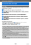 Page 138Aplicaciones (Grabación)
Funciones útiles para viajar
VQT5E76- 138 -
[Fecha viaje]
Si establece su programa de viaje y graba imágenes, los días del viaje en que se toman 
imágenes también se grabarán. 
Seleccione [Fecha viaje] en el menú [Conf.]. (→60)
Use   para seleccionar [Configuración de viaje] y presione 
[MENU/SET].
Use   para seleccionar [SET] y presione [MENU/SET].
Use     para seleccionar la fecha de salida y presione 
[MENU/SET].
Use     para seleccionar la fecha de regreso y presione...