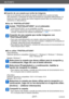 Page 217Wi-Fi/NFC
Envío de imágenes a un PCVQT5E76
- 217 -
 ■Creación de una carpeta que recibe las imágenes.
 • Cree en el ordenador una cuenta de usuario (nombre de la cuenta de hasta 254 caracteres y contraseña de hasta 32) formada por caracteres alfanuméricos. El 
intento de crear una carpeta que recibe imágenes puede fallar si la cuenta incluye 
caracteres no alfanuméricos.
 ■Uso de “PHOTOfunSTUDIO”.
Instale “PHOTOfunSTUDIO” en el ordenador.
 • “PHOTOfunSTUDIO” no es compatible con Mac. • Para obtener...