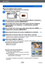 Page 226Wi-Fi/NFC
Uso de servicios webVQT5E76
- 226 -
 ■Envío de imágenes seleccionadas.  
([Enviar imágenes almacenadas en la cámara])
Presione el botón [Wi-Fi].
Use el botón del cursor para seleccionar [Nueva conexión] y , 
a continuación, presione [MENU/SET].
Use el botón del cursor para seleccionar [Enviar imágenes 
almacenadas en la cámara] y , a continuación, presione 
[MENU/SET].
Use el botón del cursor para seleccionar [Servicio WEB] y , a 
continuación, presione [MENU/SET].
Seleccione [A través de la...