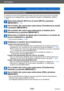 Page 240Wi-Fi/NFC
Transferencia automática de imágenes  [Transferencia smart] VQT5E76
- 240 -
Ajuste de [Transferencia smart]
La primera vez que use [Transferencia smart], siga estos pasos para hacer los ajustes. 
La segunda vez y subsiguientes, puede cambiar los ajustes con [Establecer destino] 
(→243).
Seleccione [Ajuste Wi-Fi] en el menú [Wi-Fi] y presione  
[MENU/SET].
 (→60)
Use el botón del cursor para seleccionar [Transferencia smart] 
y presione [MENU/SET].
Use el botón del cursor para seleccionar el...