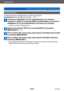 Page 242Wi-Fi/NFC
Transferencia automática de imágenes  [Transferencia smart] VQT5E76
- 242 -
[Transferir ahora]
Transfiera imágenes inmediatamente al destino preajustado.
Preparación: Ajuste [Transferencia smart]. (→240)
Conecte el adaptador de CA (suministrado) y la cámara 
usando el cable de conexión USB (suministrado) y enchufe el 
adaptador de CA (suministrado) en la toma de corriente.
 • Cambie al modo de reproducción.
Seleccione [Ajuste Wi-Fi] en el menú [Wi-Fi] y presione  
[MENU/SET].
 (→60)
Use el...