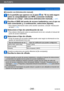 Page 248Wi-Fi/NFC
Acerca de las conexionesVQT5E76
- 248 -
 ■Conexión con [Introducción manual].
En la pantalla que aparece en el paso  de “Si no está seguro 
sobre la compatibilidad con WPS. (conexión mediante  
[Buscar en Lista])”, seleccione [Introducción manual]. 
(→247)
Escriba el SSID del punto de acceso inalámbrico con el que se 
está conectando y, a continuación, seleccione [Ajuste].
 • Para obtener información sobre cómo escribir caracteres, consulte “Introducción 
de texto” (→75).
Seleccione el tipo de...