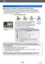 Page 259GPS
Uso de la función GPS para grabar la ubicación de una imagenVQT5E76
- 259 -
 ■Visualización del estado y resultado del posicionamiento
Aparecerán los iconos que indican el estado y el resultado del posicionamiento. 
Cuando el posicionamiento se realice satisfactoriamente, la cámara buscará la 
información de nombre de lugar (nombre de lugar y punto de interés) dentro de su 
base de datos interna y la visualizará.
Información de nombres 
de lugares
Icono de recepción GPS
El mismo número de iconos que...
