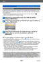 Page 263GPS
Uso de la función GPS para grabar la ubicación de una imagenVQT5E76
- 263 -
[Seleccionar área GPS]
Cuando haya otras ubicaciones candidatas como resultado del posicionamiento, usted 
podrá cambiar la información de ubicación a otro nombre de lugar o punto de interés de 
las inmediaciones.
 • Cuando haya una elección para información de nombre de lugar diferente, [  ] 
aparece en la información de nombre de lugar
.
Seleccione el menú [Seleccionar área GPS] del [GPS] y 
presione [MENU/SET].
Use   para...