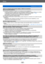 Page 302Otros
Visualizaciones de mensajesVQT5E76
- 302 -
[Error al conectar punto acceso inalám.] / [Fallo de conexión] /   
[No se encuentra destino]
 ●Compruebe lo siguiente en relación con el punto de acceso inalámbrico. →  La información s
obre el punto de acceso inalámbrico establecido en esta unidad no es correcta. 
Compruebe el tipo de autenticación, el tipo de cifrado y la clave de cifrado.  (→248)
 →  La ali

mentación del punto de acceso inalámbrico no está conectada.
 →  Esta unidad no 

permite...