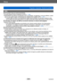 Page 305Otros
Preguntas y respuestas  Solución de problemasVQT5E76
- 305 -
GPS
No se puede hacer el posicionamiento. ●Cuando [Ajuste GPS] se establece en [OFF]. (→258) ●Dependiendo del entorno de grabación como, por ejemplo, en interiores o cerca de edificios, puede 
que no sea posible recibir correctamente las señales de los satélites GPS.  (→257)
 →  Cuan

do utilice el GPS, le recomendamos sujetar bien la cámara, sin moverla, durante un rato 
con la antena del GPS hacia arriba en un lugar al aire libre donde...