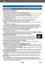 Page 309Otros
Preguntas y respuestas  Solución de problemasVQT5E76
- 309 -
Reproducción
Las imágenes han sido giradas. ●[Girar pantalla] está activado (→73).
No se pueden ver las imágenes. No hay imágenes grabadas. ●No hay imágenes en la memoria incorporada ni en la tarjeta (las imágenes se reproducen desde la 
tarjeta si está insertada, y si no lo está, desde la memoria incorporada).
 ●¿Ha sido cambiado el nombre de archivo de la imagen en un ordenador? Si es así, ésta no se 
podrá reproducir en la cámara....