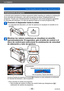 Page 45Lo básico
Toma de fotografías con ajustes propios  Modo [Programa AE] VQT5E76
- 45 -
Desplazamiento de programa
La función para mantener la misma exposición (brillo) mientras se cambia la combinación 
de la velocidad del obturador y del valor de apertura se llama “Desplazamiento de 
programa”. Puede usar “Desplazamiento de programa” para tomar imágenes ajustando 
la velocidad del obturador y el valor de apertura hasta en el modo [Programa  AE].
Presione el disparador hasta la mitad.
 • La velocidad del...