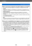 Page 49Lo básico
Toma de imágenes en movimientoVQT5E76
- 49 -
 ■Acerca del formato de grabación para grabar imágenes en movimiento
Esta unidad puede grabar imágenes en movimiento en formatos AVCHD o MP4.
AVCHD:
Puede grabar imágenes en alta definición con este formato. Es apropiado para ver 
imágenes en movimiento en un TV de alta resolución o para guardarlas en un disco. 
AVCHD Progressive:
El [60p] en [FHD] es un modo que permite que las imágenes en movimiento 
sean grabadas a 1920 x 1080/60p, la calidad más...