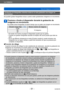 Page 51Lo básico
Toma de imágenes en movimientoVQT5E76
- 51 -
Grabación de fotografías mientras todavía se está grabando una imagen en 
movimiento
Se pueden grabar fotografías incluso cuando están grabándose imágenes en movimiento.
Presione a fondo el disparador durante la grabación de 
imágenes en movimiento.
Es posible tomar fotografías al mismo tiempo que se graba una imagen en movimiento.
[Tamaño imagen fija] (→153)Número máximo de imágenes
13.5M 10 imágenes
6M
2M
 • El sonido clic hecho al pulsar el...