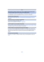 Page 181- 181 -
Others
•It is possible that the subject may be warped slightly, or the borders get colored, depending on the 
zoom magnification, due to the characteristics of the lens, but  this is not a malfunction.
•When using the Extended Optical Zoom, the zooming action will stop temporarily. This is not a 
malfunction.
•Is the camera set to Macro Zoom Mode? (P66)
Maximum zoom during Macro Zoom Mode is 3 k digital zoom.
•When you perform an operation after taking a certain action, th e pictures may be...