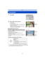 Page 37- 37 -
Basic
Playing Back
1Press [(].
∫Playing Back Motion Pictures
Press  2/1  to select a picture with a Motion Picture 
icon (such as [ ]), and then press  3 to play back.
C Motion picture icon
D Motion picture recording time
•After playback starts, the elapsed playback time is 
displayed on the screen.
For example, 8 minutes and 30 seconds is displayed as 
[08m30s].
•Operations during Motion Picture Playback
¢The fast forward/rewind speed increases if you press  1/2  again.
–You can adjust the volume...