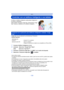 Page 128- 128 -
Wi-Fi
Controlar con un teléfono inteligente o una tableta
Al utilizar un teléfono inteligente, puede grabar imágenes en 
la cámara y guardarlas.
Debe instalar “ Panasonic Image App ” (denominada “ Image 
App ” de aquí en adelante )  en su teléfono inteligente.
“ Image App ” es una aplicación suministrada por Panasonic.
•
Sistema operativo
•Use la última versión.•Los sistemas operativos admitidos tendrán validez a partir de enero de 2015 y podrán estar sujetos 
a cambios.
•Lea la [Ayuda] en el...