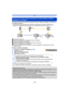 Page 135- 135 -
Wi-Fi
Se puede obtener la información de localización desde un teléfono inteligente y escribirla en 
las imágenes después.
•
Se puede escribir la información de localización enviada desde un teléfono inteligente en las 
imágenes con el [Registro de ubicación] en el menú [Reproducción] de la cámara. (P114)
1 Sincronizar las horas
2 Iniciar la grabación de la información sobre la ubicación
3 Comenzar a grabar las imágenes
4 Finalizar la grabación de la información sobre la ubicación
5 Enviar la...