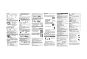 Page 2∫[Sensibilidad]Esto permite ajustar la sensibilidad a la luz (sensibilidad ISO). El hecho de ajustar a un valor 
más alto permite tomar las imágenes incluso en lugares oscuros sin que las imágenes 
obtenidas resulten oscuras.
∫[Marcar Fecha]Puede tomar una imagen con la fecha y hora de grabación.
Esta unidad puede grabar imágenes en movimiento en el formato MP4.
•Puede tomar imágenes fijas durante la grabación de las imágenes en movimiento pulsando 
el botón del obturador. (Grabación simultánea)¢¢La...