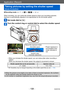 Page 108Application (Record)
Taking pictures by setting the shutter speed  
[Shutter-Priority] ModeSQW0195
- 108 -
 ■Recording mode: 
When recording, you can control the shutter speed to meet your recording purposes.
Aperture is automatically adjusted to be appropriate for the set shutter speed.
Set mode dial to [  ]
Turn the control ring or control dial to select the shutter speed
About the exposure meter
Set shutter speed • Proper exposure is not possible in the 
range indicated in 
red.
Aperture value...