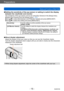Page 15Preparations
Names and Functions of Main PartsSQW0195
- 15 -
 ■Setting the sensitivity of the eye sensor or setting to switch the display 
between the viewfinder and monitor
The sensitivity of the eye sensor can be set using [Eye Sensor] in the [Setup] menu.  Select [Eye Sensor] from the [Setup] menu (→61)  Use   to select [Sensitivity] or [LVF/Monitor Switch] and press [MENU/SET]  Use   to select the setting and press [MENU/SET]
[Sensitivity]Use this setting to set the sensitivity of the eye sensor....