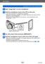 Page 202Wi-Fi/NFC
Operating the camera using a smartphone/tabletSQW0195
- 202 -
Start “Image App” on your smartphone
Hold the smartphone close to the [  ] on this unit
 • It may take some time to complete the connection. • When the connection is complete, live images captured by the camera will be displayed on your smartphone.
 • If you connect during playback of one picture, it will be transferred to the smartphone. (→205)
Hold the smartphone close to this area
(within 5 mm (0.20 inch))
Use  to select [Yes] and...