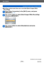 Page 214Wi-Fi/NFC
Operating the camera using a smartphone/tabletSQW0195
- 214 -
 ■Sending a picture each time one is recorded ([Send Images While 
Recording])
Select [New Connection] in the [Wi-Fi] menu, and press  
[MENU/SET]
 (→61)
Use cursor button to select [Send Images While Recording] 
and press [MENU/SET]
Use cursor button to select [Smartphone] and press  
[MENU/SET]
(Continued on the next page)    