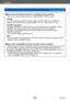 Page 50Basics
Recording motion picturesSQW0195
- 50 -
 ■About the recording format for recording motion pictures
This unit can record motion pictures in either AVCHD or MP4 formats.
AVCHD:
You can record high definition quality images with this format. It is suitable for 
viewing motion pictures on a high-resolution TV or for saving them to a disc.
AVCHD Progressive:
The [60p] in [FHD] is a mode that allows motion pictures to be recorded at 1920 x 
1080/60p, the highest quality *
 that complies with the AVCHD...