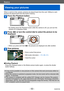 Page 53Basics
Viewing your pictures
SQW0195- 53 -
When a card is in the camera, pictures are played back from the card. Without a card, 
pictures are played back from the built-in memory.
Press the Playback button
 • By holding down the Playback button while the camera is off, you can turn the camera on in playback mode.
Press   or turn the control dial to select the picture to be 
displayed
 • When you press and hold  , the pictures are displayed one after another.
View pictures
Picture number/Total pictures...