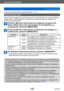 Page 180Aplicaciones (Vista)
Uso del menú [Reproducir]SQW0197
- 180 -
 • Para los procedimientos de ajuste del menú.  (→ 61)
[Intervalo tiempo-vídeo]
Puede crear una imagen en movimiento a partir de las imágenes de un grupo grabadas 
usando [Interv. Tiempo-Disparo]. La imagen en movimiento creada se guarda en el 
formato de grabación MP4.
Presione   para seleccionar las imágenes de grupo que 
desee utilizar para crear una imagen en movimiento y, a 
continuación, presione [MENU/SET].
Presione   para seleccionar...