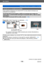 Page 194Wi-Fi/NFC
Manejar la cámara usando un smartphone o una tabletaSQW0197
- 194 -
Conexión con un smartphone/una tableta
Puede establecer fácilmente una conexión Wi-Fi en esta unidad sin introducir una 
contraseña en el smartphone.
[Contraseña Wi-Fi] está ajustado en [OFF] en el momento de la compra. En 
estado [OFF], un tercero puede interceptar la transmisión Wi-Fi y robar los datos 
transmitidos.
Para ajustar [Contraseña Wi-Fi] en [ON], consulte  (→196).
Preparación: Instale “Image App” por adelantado....