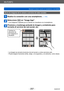 Page 207Wi-Fi/NFC
Manejar la cámara usando un smartphone o una tabletaSQW0197
- 207 -
Envío de imágenes de la cámara a servicios de redes sociales
Realice la conexión con una smartphone. (→194)
Seleccione [  ] en “Image App”.
 • Las imágenes captadas por la cámara se visualizan en el smartphone.
Presione y mantenga pulsada la imagen y arrástrela para 
enviarla al servicio de red social, etc.
Cambiar la 
ubicación de 
las imágenes a 
visualizar
 • La imagen se enviará al servicio de red social o a otros servicios...