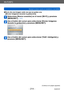 Page 214Wi-Fi/NFC
Manejar la cámara usando un smartphone o una tabletaSQW0197
- 214 -
 ■Envío de una imagen cada vez que se graba una.  
([Enviar imágenes durante la grabación])
Seleccione [Nueva conexión] en el menú [Wi-Fi] y presione  
[MENU/SET].
 (→61)
Use el botón del cursor para seleccionar [Enviar imágenes 
durante la grabación] y presione [MENU/SET].
Use el botón del cursor para seleccionar [Teléf. inteligente] y 
presione [MENU/SET].
(Continua en la página siguiente)    