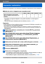 Page 219Wi-Fi/NFC
Impresión inalámbrica
SQW0197- 219 -
Puede enviar fotografías a una impresora compatible e imprimirlas de forma inalámbrica.
 ■Método de envío e imágenes que se pueden enviar
JPEG RAW MP4 AVCHD 3D
Envío de imágenes seleccionadas.
[Enviar imágenes almacenadas en la 
cámara] ○ – – – –
 • Es posible que algunas imágenes no se puedan reproducir o enviar según el 
dispositivo.
 • Para ver información detallada sobre los métodos de envío.  (→

257)
Preparación:
 • Puede imprimir de forma inalámbrica...