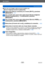 Page 232Wi-Fi/NFC
Uso de servicios webSQW0197
- 232 -
 ■Envío de una imagen cada vez que se graba una.  
([Enviar imágenes durante la grabación])
Seleccione [Nueva conexión] en el menú [Wi-Fi] y presione  
[MENU/SET].
 (→61)
Use el botón del cursor para seleccionar [Enviar imágenes 
durante la grabación] y , a continuación, presione  
[MENU/SET].
Use el botón del cursor para seleccionar [Servicio WEB] y , a 
continuación, presione [MENU/SET].
Seleccione [A través de la red] y establezca la conexión. (→250)...