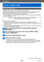 Page 237Wi-Fi/NFC
Uso de “LUMIX CLUB”
SQW0197- 237 -
Acerca de “LUMIX CLUB”
Obtenga un ID de inicio de sesión “LUMIX CLUB” (gratuita).
Si registra esta unidad con el “LUMIX CLUB”, podrá sincronizar las imágenes entre los 
dispositivos que esté utilizando o transferir estas imágenes a servicios web.
Use el “LUMIX CLUB” al subir imágenes a servicios web.
 • Puede configurar el mismo ID de inicio de sesión en “LUMIX CLUB” para esta unidad y  para un smartphone.  (→

240)
Consulte el sitio de “LUMIX CLUB” para...