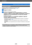 Page 245Wi-Fi/NFC
Transferencia automática de imágenes  [Transferencia smart] SQW0197
- 245 -
[Transferencia automát.]
Transfiera imágenes automáticamente durante la carga.
Preparación: Ajuste [Transferencia smart]. (→244)
Apague la cámara.
(Cuando se usa una toma de corriente)
Conecte el adaptador de CA (suministrado) y la cámara 
usando el cable de conexión USB (suministrado) y enchufe el 
adaptador de CA (suministrado) en la toma de corriente.
(Cuando se usa un PC)
Conecte la cámara a un ordenador mediante el...