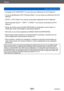 Page 304Otros
Avisos y notas sobre el usoSQW0197
- 304 -
 • El logotipo Wi-Fi CER TIFIED™ es una marca de certificación de Wi-Fi Alliance®.
 • La marca identificadora Wi-Fi Protected Setup™ es una marca de certificación de Wi-Fi 
Alliance®
 • “Wi-Fi®” y “Wi-Fi Direct®” son marcas comerciales registradas de Wi-Fi Alliance®.
 • “Wi-Fi Protected Setup™”, “WP

A™” y “WPA2™” son marcas comerciales de Wi-Fi 
Alliance
®.
 • DLNA, the DLNA

 Logo and DLNA CERTIFIED are trademarks, service marks, or 
certification marks...
