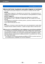 Page 50Lo básico
Toma de imágenes en movimientoSQW0197
- 50 -
 ■Acerca del formato de grabación para grabar imágenes en movimiento
Esta unidad puede grabar imágenes en movimiento en formatos AVCHD o MP4.
AVCHD:
Puede grabar imágenes en alta definición con este formato. Es apropiado para ver 
imágenes en movimiento en un TV de alta resolución o para guardarlas en un disco. 
AVCHD Progressive:
El [60p] en [FHD] es un modo que permite que las imágenes en movimiento 
sean grabadas a 1920 x 1080/60p, la calidad más...