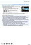 Page 111111
Recording mode
Recording panorama pictures  (Panorama Shot Mode)
 ■About panorama picture playback
Pressing 
 will start scrolling playback automatically in the 
same direction as the recording.
 • The following operations can be performed during  scrolling playback.
Start panorama playback / Pause*
Stop
*  When the playback is paused, you can scroll forwards and backwards by dragging  the screen. 
When the scroll bar is touched, the playback position jumps to the touch\
ed position.
 ●The zoom...