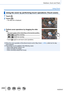 Page 240240
Stabilizer, Zoom and Flash
Using Zoom
Using the zoom by performing touch operations (Touch zoom)
1Touch [  ]
2Touch [  ] • The slide bar is displayed.
3Perform zoom operations by dragging the slide 
bar
 • The zoom speed varies depending on the touched position.
[  ] / [  ]Slow zooming
[
  ] / [  ] Fast zooming
 • Touch [  ] again to end touch zoom operations.
 ●When the zoom operation of the [Zoom lever] is set to Step Zoom (→239), a slide bar for step 
zoom appears.
 ●This function is not available...