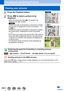 Page 268268
Playing Back and Editing PicturesViewing your pictures
1Press the Playback buttonZS100
ZS60
2Press   to select a picture to be 
displayed
 • When you press and hold  , the pictures are 
displayed one after another.
 •ZS100Pictures can also be forwarded or rewound by rotating 
the rear dial or dragging the screen horizontally  (→61).
 •ZS60Pictures can also be forwarded or rewound by rotating 
the control dial or dragging the screen horizontally 
(→61).
 • If you keep your finger touching the left or...