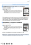 Page 313313
Wi-Fi
Operating the camera by connecting it to a smartphone
Playing back pictures in the camera on a smartphone
1Connect to a smartphone (→306)
Switch the 
device of the 
pictures to be 
displayed2Operate the smartphone
Select [  ] • You can switch a device of pictures to be displayed using the icon at 
the top left on the screen. Select [LUMIX] to display a picture saved 
in the camera.
 • When the picture is touched, it is played back at a larger size.
 • When playing back motion pictures, the data...