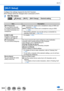 Page 344344
Wi-Fi
[Wi-Fi Setup]
Configure the settings required for the Wi-Fi function.
[Wi-Fi Setup] cannot be changed when connected to Wi-Fi.
1Set the menu
 →  [Setup] → [Wi-Fi] → [Wi-Fi Setup] → Desired setting
Item Description
[Wi-Fi Password]
You can improve security 
by enabling password entry 
for a direct connection to a 
smartphone. [ON]:
  Connects the camera and a smartphone using an SSID and 
password. 

(→308)
[OFF]:
 

 
Connects the camera and a smartphone using an SSID. 
(→

306)
 • When [ON] is...