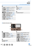 Page 367367
Others
 List of monitor/viewfinder displays
Clear Retouch completed icon 
(→289)
Acquiring information icon 
(→378)
Playback (Motion Pictures) 
(→270)
 1ST DAYTravel elapsed days (→77)Upload (Wi-Fi) icon 
(→330)
Submenu icon (→276, 330)
[Silent Mode] (→225)
11 months 20 daysAge in years/months  
(→228, 229)
Multi Playback (→273)
Delete (→277)
Name*2 (→228, 229)
Location
*2 (→77)
Title
*2 (→290)
Recording information*3
Recording information
[Stabilizer] (→234)
[i.Dynamic]*3 (→142)
[HDR]*4...